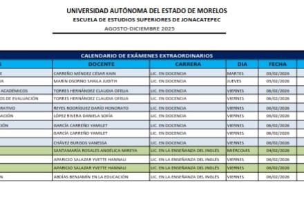 Calendario